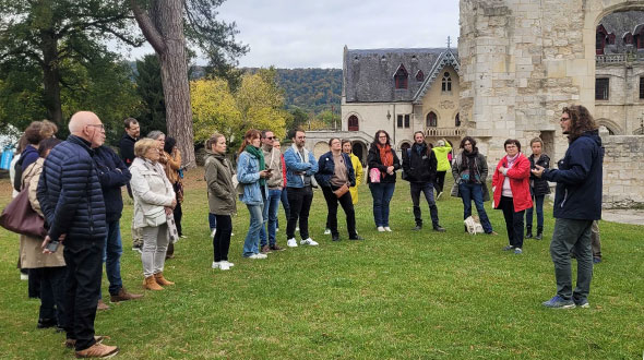 Eductour Normandie Médiévale, Jumièges © Christine Petit