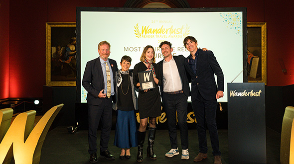 Normandie Tourisme au Wanderlust awards 2025 © Wanderlust Travel
